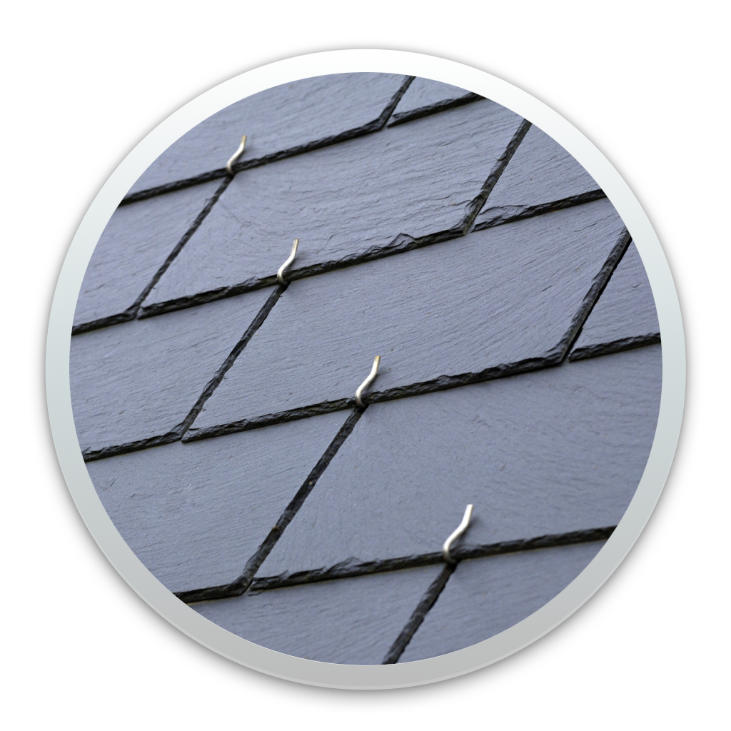 Toiture en ardoises, nettoyage contrôlé et traitement anti-mousse